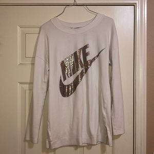 White Nike Sweater